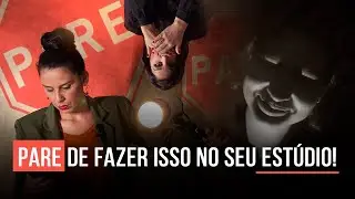 Qual maior erro na iluminação de estúdio?