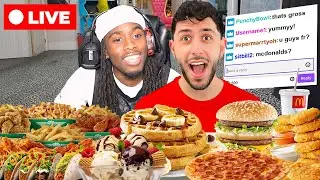 Letting Streamers Decide What I Eat For 24 Hours!