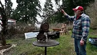 Vintage Merry Tiller BS + Boiled Linseed Oil Wood Penetration