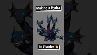 Making a Low Poly Hydra in 