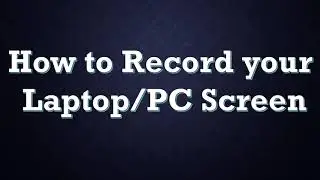 How to record your Laptop/PC Screen | Screen Recoder with No Watermark | Free Cam Screen Recoder