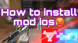 How to install mod iOS Filza + TrollFools 🔥|| FREE FIRE ||