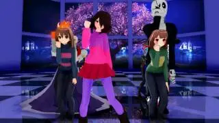 【MMD - Undertale】Help-Me【Undertale AU】