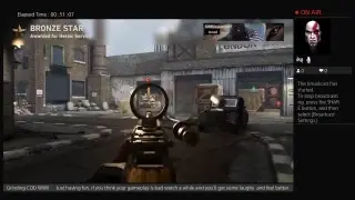 SWMissouri007's - COD WWII Working with Heroic Sten, Winter Siege, prestige and leveling.
