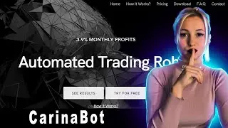 CarinaBot- Автоматический торговый бот для пассивного заработка в криптовалюте