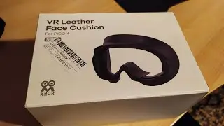 Pico 4 VR Leather Face Cushion Mod for better FOV
