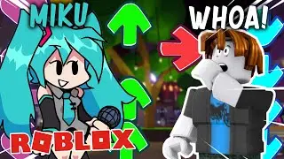 I Pretended To Be Miku in ROBLOX Friday Night Funkin