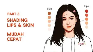 Shading Lips and Skin | Adobe Illustrator