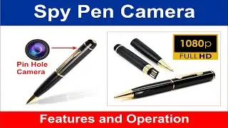 Subscribe & watch full video - Spy Pen Camera