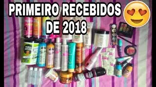 PRIMEIRO RECEBIDOS 2018!