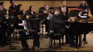 БАХ Концерт для двух клавиров C major BWV 1061 - Мария Власова (аккордеон), Святослав Липс (ф-но)