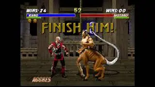 Mortal Kombat Trilogy (N64) - Finishers on Motaro