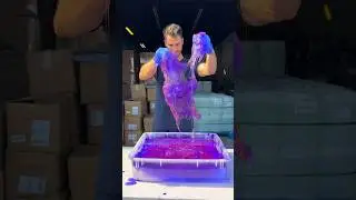 Making our best selling slime!