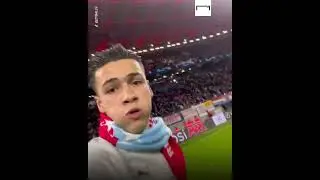 Este hincha del City quería tanto una foto con Haaland que llegó hasta el túnel 😭 
