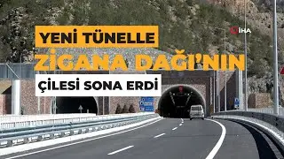Yeni tünelle Zigana’nın çilesi bitti