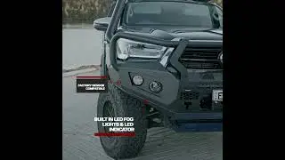 Hilux N80 Rockarmor GT Bull Bar #gtbullbar #bullbars  #rockarmor #hiluxbullbar