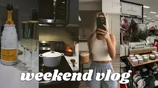 VLOG: Officially booking our wedding venue, Costco haul, starting Christmas decor shopping + more!