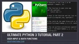 User Input & Math Functions in Python by CodingXpertz