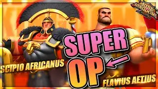 New infantry commanders are god-tier [Scipio and Flavius] Rise of Kingdoms