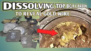 HOW TO DISSOLVE CARBON ON TOP BGA CHIPS | DISSOLVING OF CARBON FROM BGA CHIPS | SULFURIC ACID
