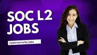 SOC Analyst L2 Job | job vacancy 2024 | Cybersecurity job for freshers | OSINT