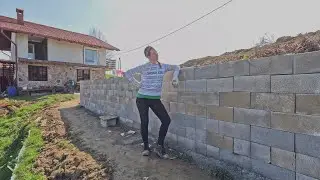 I build this retaining wall on my own - I BECAME a MASON