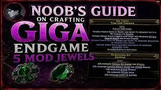 How To Craft INSANE Endgame 5 Mod Jewels For ANY Build - Beginner Friendly Craft Guide - PoE 2