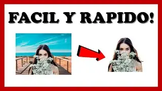 🔴 Como QUITAR el Fondo a una Imagen Online GRATIS 😎 Fondo Transparente