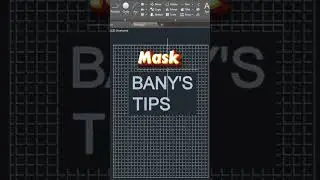 AutoCAD Tips, how to use TEXTMASK COMMAND, with HATCH 