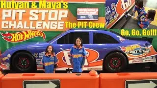 Hot Wheels RACING PIT STOP Challenge! Hot Wheels Museum. Kids' Science Museum and Playground
