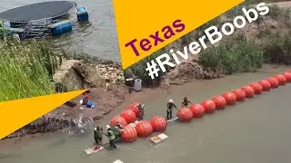 Texas Installs Border Boobs in River