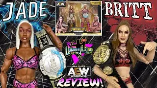 AEW Jade Cargill & Britt Baker Champions 2-Pack Figure Review!