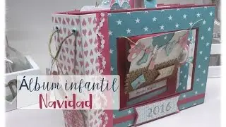 Álbum Scrap Navidad Infantil, Navidad