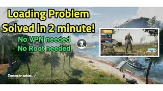 PUBG Mobile | Loading problem solved | starting page stuck fixed problem?? | PUBGM