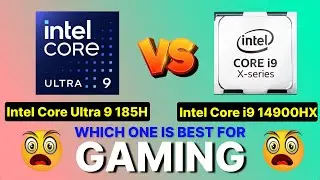 Intel Core Ultra 9 185H 🆚 Intel Core i9 14900H  |🔥Processor Compare🔥 |
