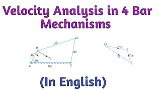 Velocity Analysis in Four Bar Mechanism _Live Class Recording