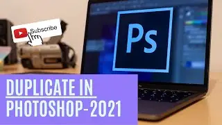 Fastest way to make duplicate copies in Photoshop-2021 | @bhullarvids