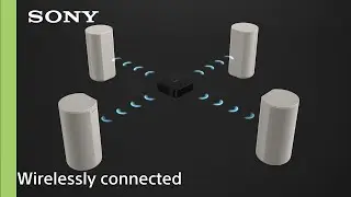 HT-A9 Flexible Layout and Sound Field Optimization | Sony