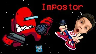 O Incrível MOD do AMONG US no Friday Night Funkin Full Week Hard (Vs. Impostor V2)
