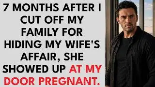 7 Months After I Cut Off My Family For Hiding My Wife's Affair, She Showed Up At My Door Pregnant.