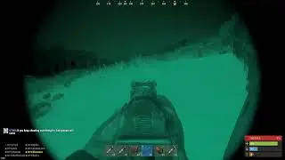 Night vision goggles in rust is kinda good