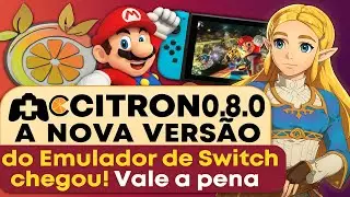 🔥NEW VERSION CITRON 0.8.0 NINTENDO SWITCH EMULATOR for PC! TOP PERFORMANCE WEAK PC 🚀