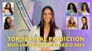 Miss Universe Puerto Rico Top 10 Winner Prediction