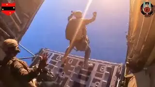 10 PARA SF Conducts Free Fall Exercise in Rajasthan