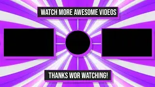 TOP 5 OUTRO TEMPLATES [ENDSCREEN NO TEXT]