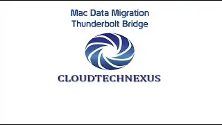 Mac Data Migration Thunderbolt Bridge - Video#31
