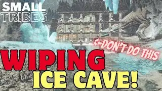 Ark Ascended Small Tribes - Attacking Ice Cave! The Start Of A Server War! ep.10