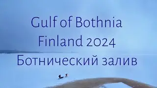 По дороге к Ботническому заливу.Gulf of Bothnia.Winter.Finland2024