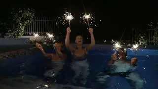 Night Swimming pool