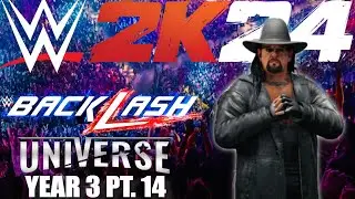 WWE 2K24 Universe Mode: BACKLASH
